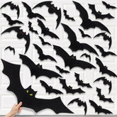 Landhoow front packaging showing 32 bat magnets and included styles, easy seasonal display