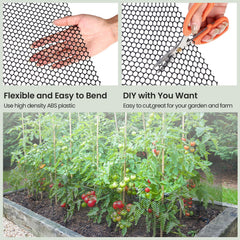 Landical texture close-up of ABS plastic highlighting durability and weather resistance