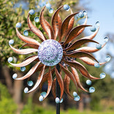 Lariander front view of willow leaf spinner showing bold yard impact