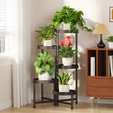 LASZOLA front view of 5-tier stand showing compact vertical display and clean finish