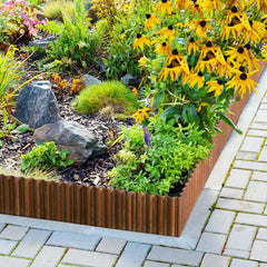 LAVEVE real rust finish detail showing natural patina and low-maintenance appeal