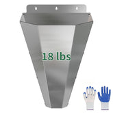 LavviTech front view of flat-back cone showing stable mounting and capacity benefit