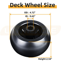 Lawneagle hardware kit laid out with screws washers axles nuts for complete installation benefit