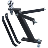 Lawneagle front view of hitch body showing durable construction and easy mounting