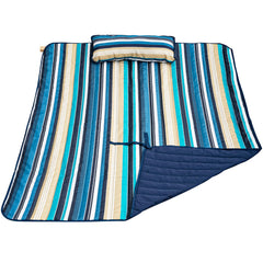 Lazy Daze front view of full pad and pillow showing fit and comfort