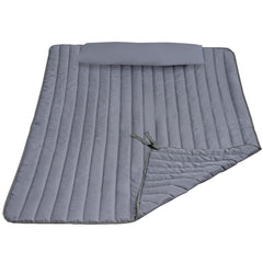 Lazy Daze front view showing full pad on rope hammock for enhanced comfort