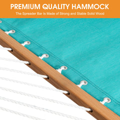Lazy Daze hammock in use with two people demonstrating roomy comfort and support