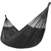Lazy Daze Hammocks front view of XL Mayan hammock showing full bed and spreader-free design for shared comfort