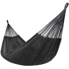 Lazy Daze Hammocks front view of XL Mayan hammock showing full bed and spreader-free design for shared comfort