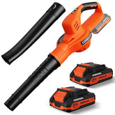 LAZYBOI front view showing compact blower for fast yard cleanup