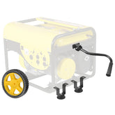 LEAFLEX front view on Predator generator showing portability benefits