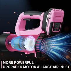 LEAPUL two 21V batteries and fast charger showing quick charge convenience
