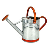 Lechloris front view showing galvanized can and retro zinc finish, durable decor
