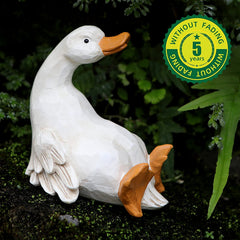 LEGIFO ducks beside a ruler to show compact size and placement benefit