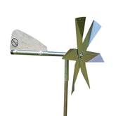 Lehman's windmill front view showing complete unit and durable finish