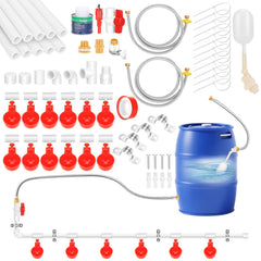 LEIFEOSH front packaging showing complete automatic waterer kit benefits