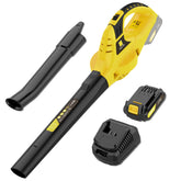 Leisch Life front view of blower showing nozzle and ergonomic handle for easy control