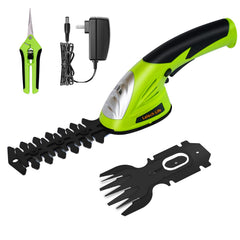 Leisch Life front view of cordless trimmer showing compact design and ergonomic grip benefit
