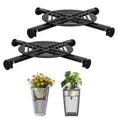 LEMEWEL front view of adjustable riser showing sturdy support and stability