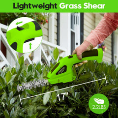 Lemolifys in use edging a lawn border for precise clean edges and neat appearance