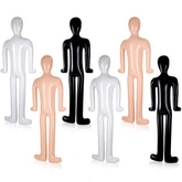 Lenwen front view of six-pack mannequins showing full set and benefit of ready-to-dress props