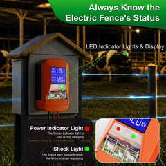 LEOMAUNYX close-up label showing 12 kV and 3.0 J specifications for confidence