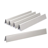 Leship front view of five 22.5" flavorizer bars showing neat replacement fit and durability
