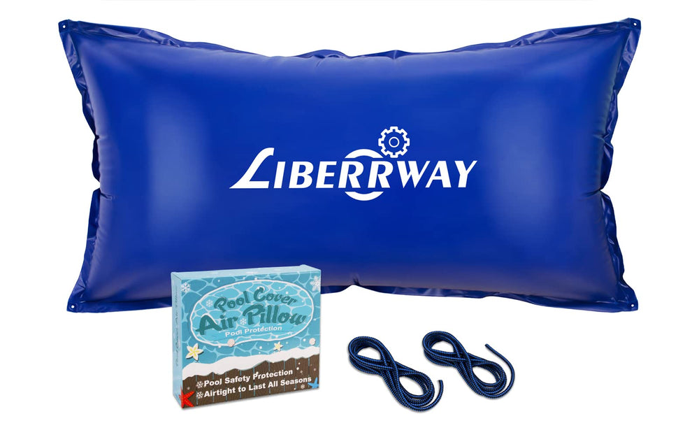 LIBERRWAY front view of pool pillow showing durable design and benefit