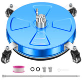 LidoDola front view showing 16-inch cleaner and quick-connect for faster cleaning