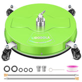 LidoDola front view of surface cleaner showing wide cleaning path benefit