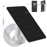 LIFEMOI front solar panel showing compact design and weatherproof surface benefit