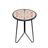 LIFFY front view glass top showing stylish mosaic and usable surface benefit
