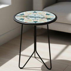 LIFFY table styled with plants showing attractive display and stability