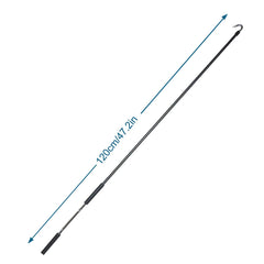 Lihopefe close-up of stainless steel hook highlighting corrosion resistance and secure fit