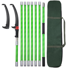 Likeem front view of pole pruner showing full tool and handle for safe trimming