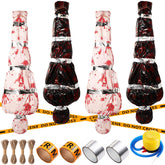 Liliful front packaging of four-set Halloween body bag kit showing contents clearly