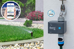 LinkTap G1S inlet close-up highlighting aerospace-grade composite inlet for leak-free seal