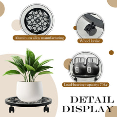Linton Arts frame detail highlighting rust-resistant aluminum texture and decorative pattern