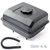 Lisnhlin front view of replacement tank showing shape and mounting for quick identification
