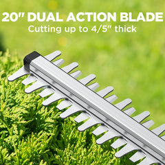 LiTHELi close-up of high-carbon steel dual-action blade for cleaner cuts
