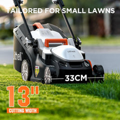 LiTHELi deck close-up highlighting blade area and clean cutting performance