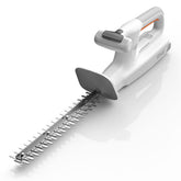 LiTHELi hedge trimmer front view showing compact design and balance