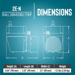 Little Giant side label showing model and electrical specifications for quick reference
