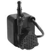 Little Giant pump front view showing compact design and reliable performance