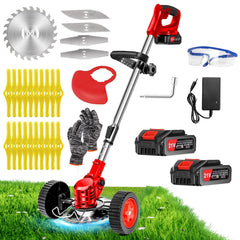 LKTOLS front view of cordless weed wacker showing ready-to-use benefit