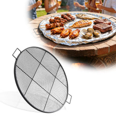 LLARGUEST front view of 24-inch grill grate showing sturdy surface and cooking area