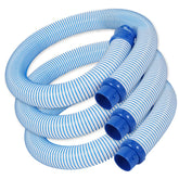 LLWAN front view of three 39-inch hoses showing packaging and included segments, ready to replace leaks