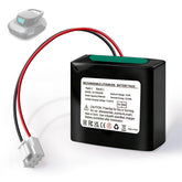 LMYDZER front view of replacement battery showing fit and benefit longer runtime