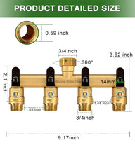 LNEZCDB valve handle close-up demonstrating ergonomic grip and control