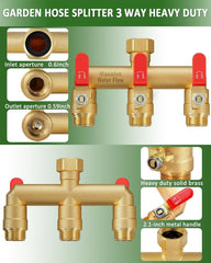 LNEZCDB three outlets with 90° male threads and 1.6-inch spacing reduces connector strain and fits timers